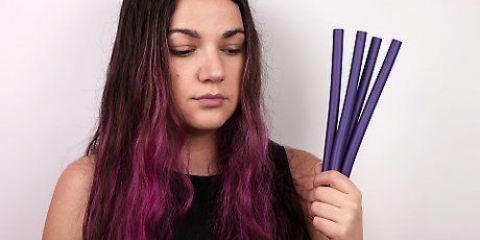 Mettere i papillos tra i capelli