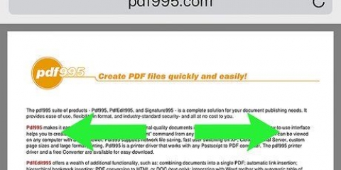 Leggi i pdf su un iphone