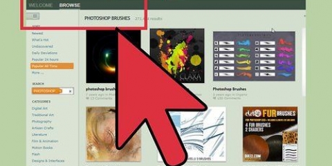 Aggiungi pennelli a photoshop