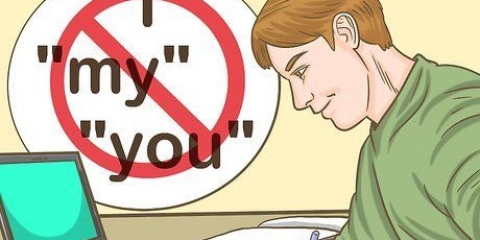 Evita il linguaggio personale in un testo