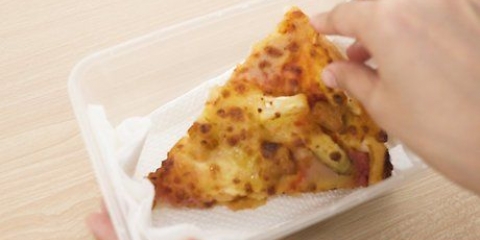 Conservare e riscaldare la pizza