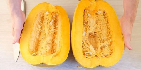 Essiccare i semi di zucca