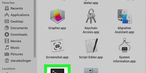 Apertura di programmi con privilegi di root su un mac