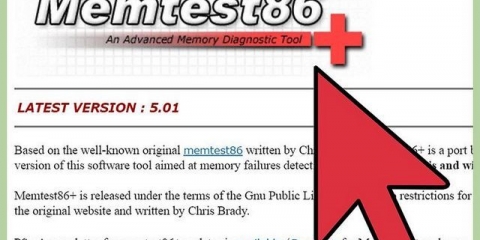 Test della ram con memtest86