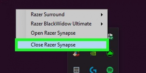 Disinstalla razer synapse da un pc o mac