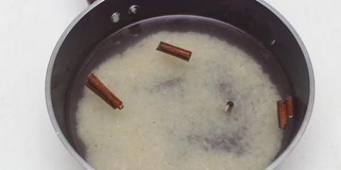 Fare l'acqua di riso