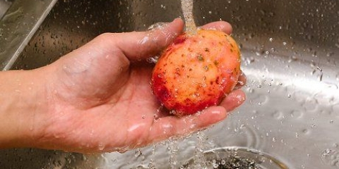 Cucinare le patate rosse