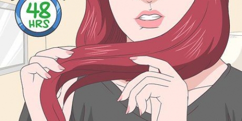 Rimuovi la tintura rossa dai capelli