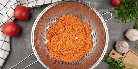Cucinare le lenticchie rosse