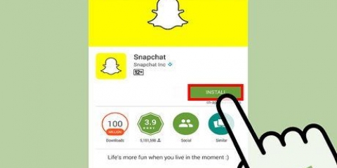 Utilizzo di snapchat