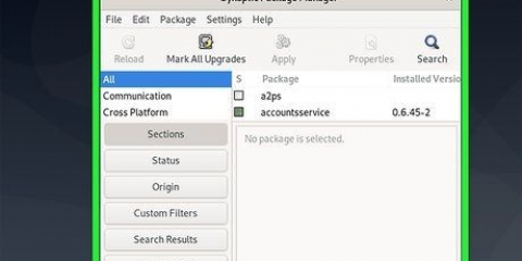 Installazione del software in debian linux