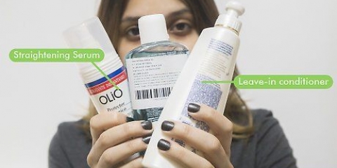 Ottieni capelli lisci senza una piastra