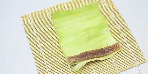 Fare il sushi senza alghe
