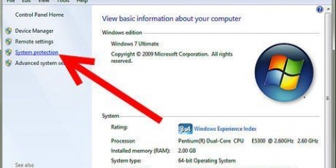 Utilizzo di ripristino configurazione di sistema con windows 7