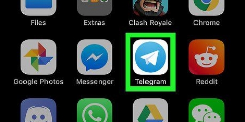 Trova i canali di telegram su iphone o ipad