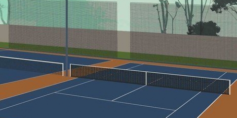 Giocando a tennis