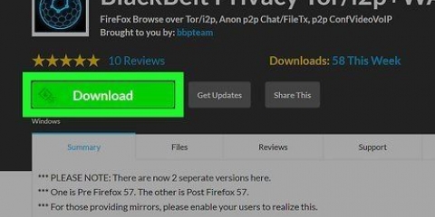 Utilizzo di tor con firefox