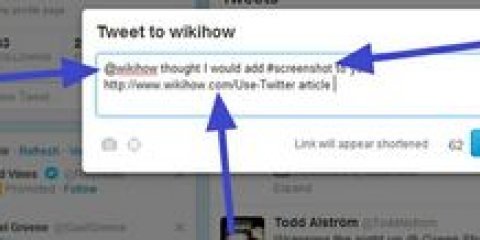 Utilizzo di twitter