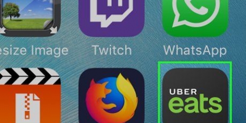 Utilizzo di ubereats