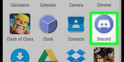 Esci da discord su android