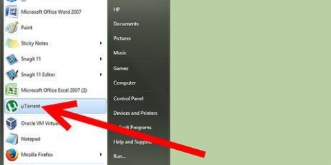 Configura utorrent