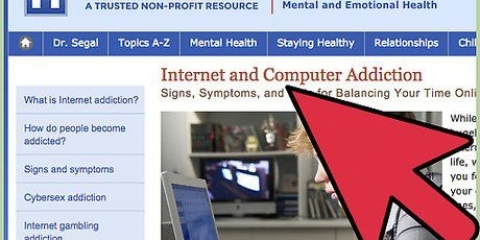 Sbarazzati della dipendenza da internet