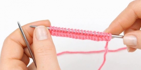 Cambia colore mentre lavori a maglia