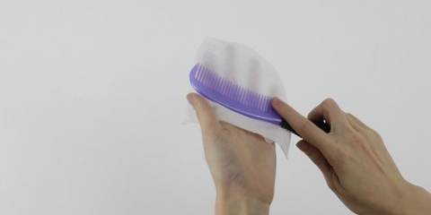 Sbarazzati dei capelli statici