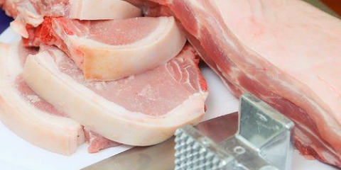 Prepara la carne di maiale