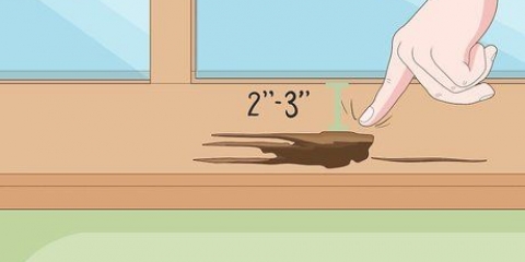 Sostituzione del legno marcio lungo una finestra