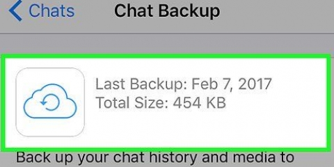 Recupera i messaggi cancellati in whatsapp