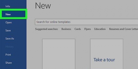 Crea biglietti da visita con microsoft word