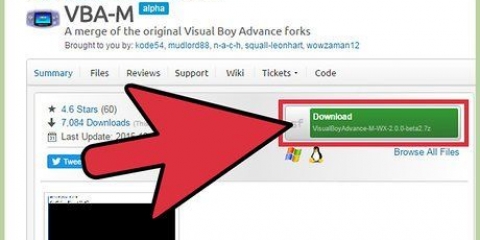 Configura e usa visualboy advance