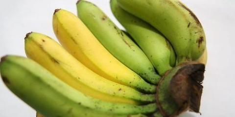 Impedire alle banane di maturare troppo rapidamente