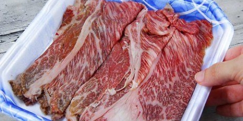 Preparazione della bistecca wagyu