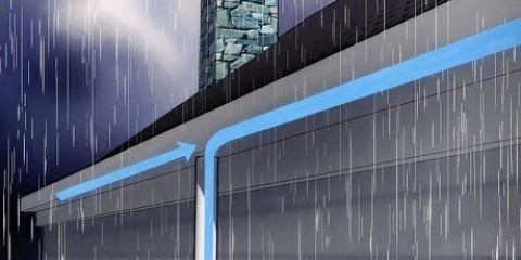 Deviando l'acqua lontano da casa tua