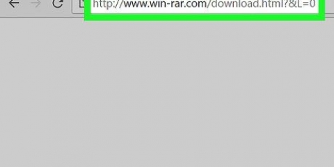 Utilizzando winrar
