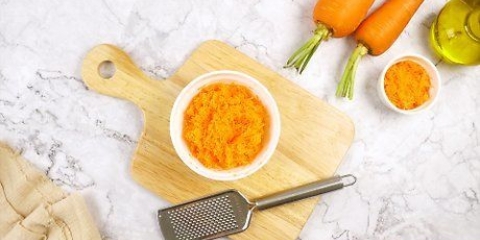 Fare l'olio di carote