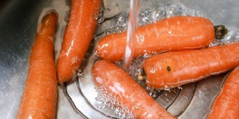 Preparazione delle carote