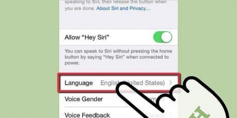 Fai in modo che siri ti chiami per nome
