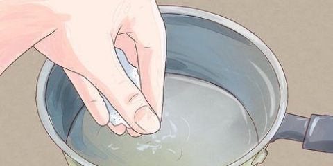 Separare il sale e l'acqua