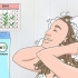Sbarazzati dei capelli disordinati e mossi