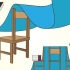 Fare una tenda all'interno