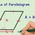 Calcola l'area di un triangolo isoscele