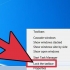 Cambia la barra delle applicazioni del desktop in windows