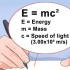 E=mc2 capisci