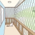 Rendere un balcone sicuro per i gatti