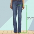 Indossare un bootcut jeans