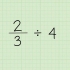 Dividendo una frazione per un numero intero