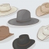 Formare un cappello da cowboy